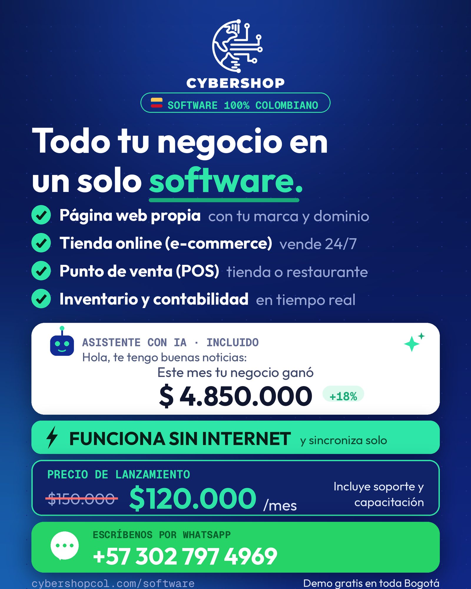 Software CyberShop Desde 150.000
